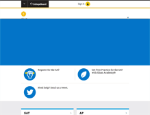 Tablet Screenshot of collegeboard.org