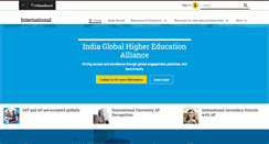 Desktop Screenshot of international.collegeboard.org